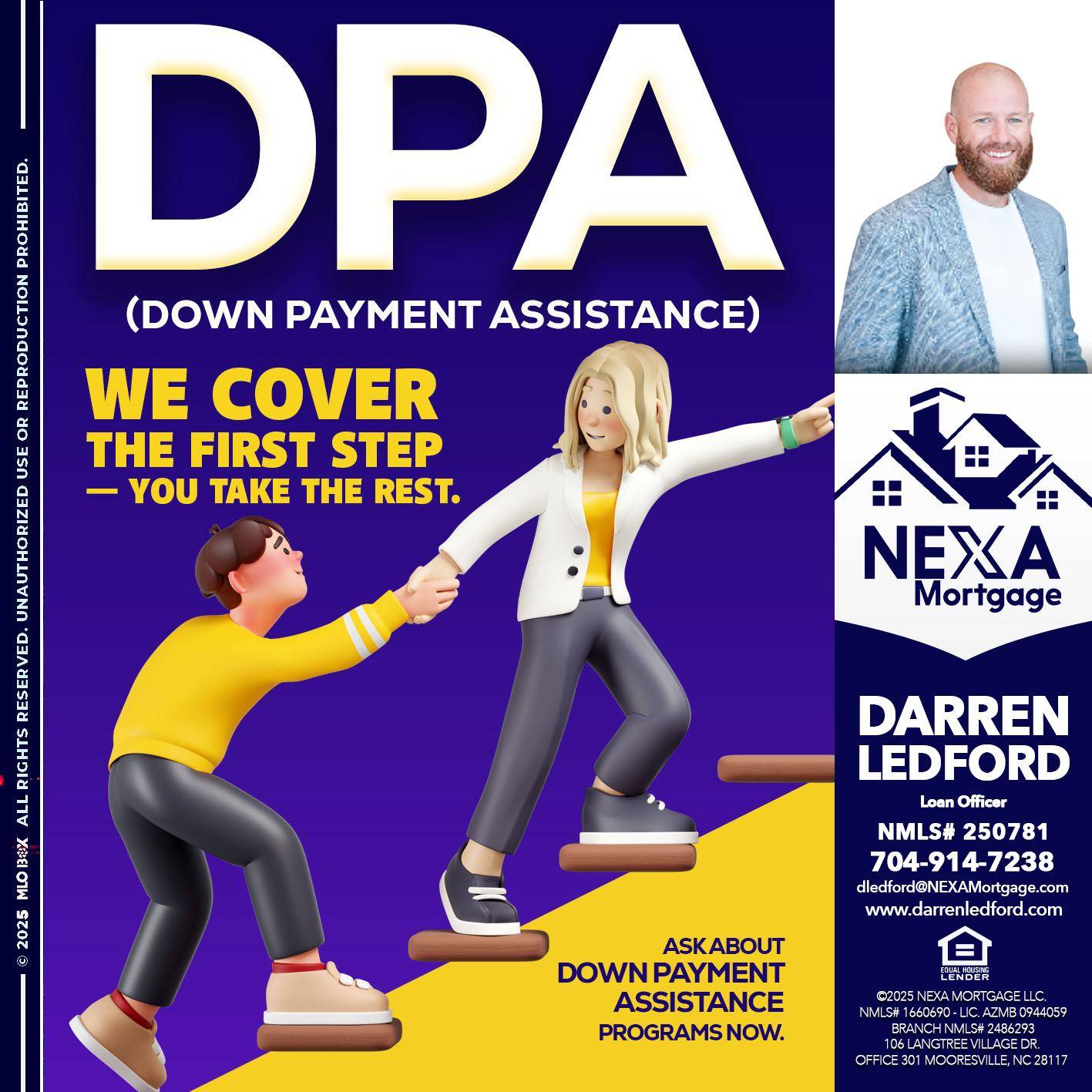 DPA LOANS - Darren Ledford -Loan Officer
