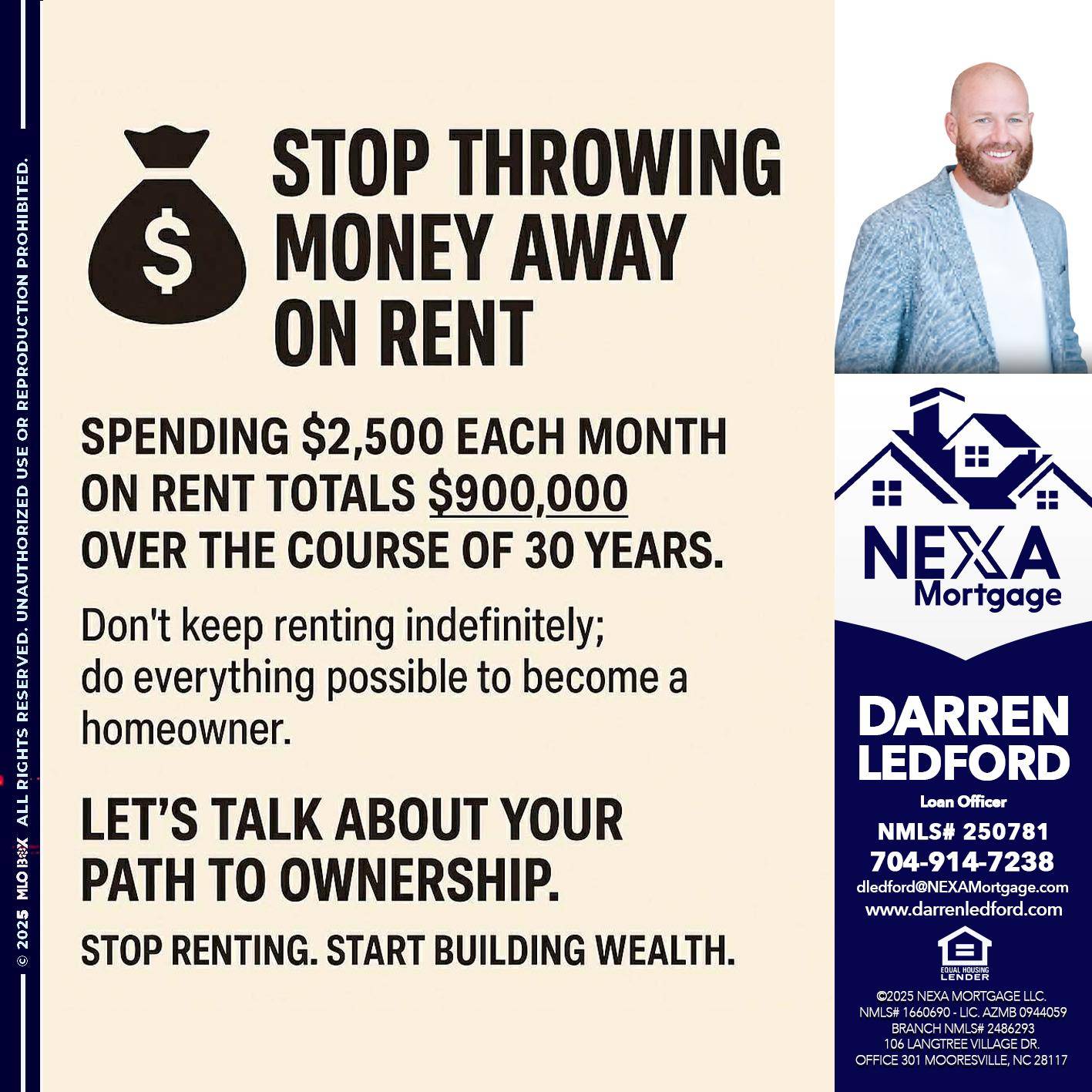STOP THROWING - Darren Ledford -Loan Officer