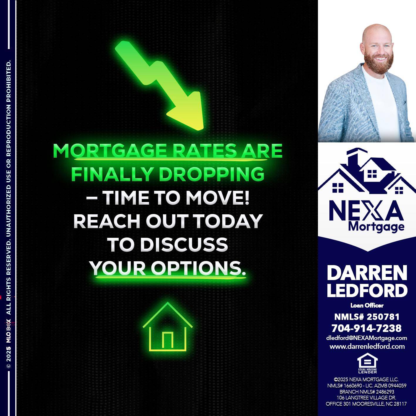 MORTGAGE RATES - Darren Ledford -Loan Officer