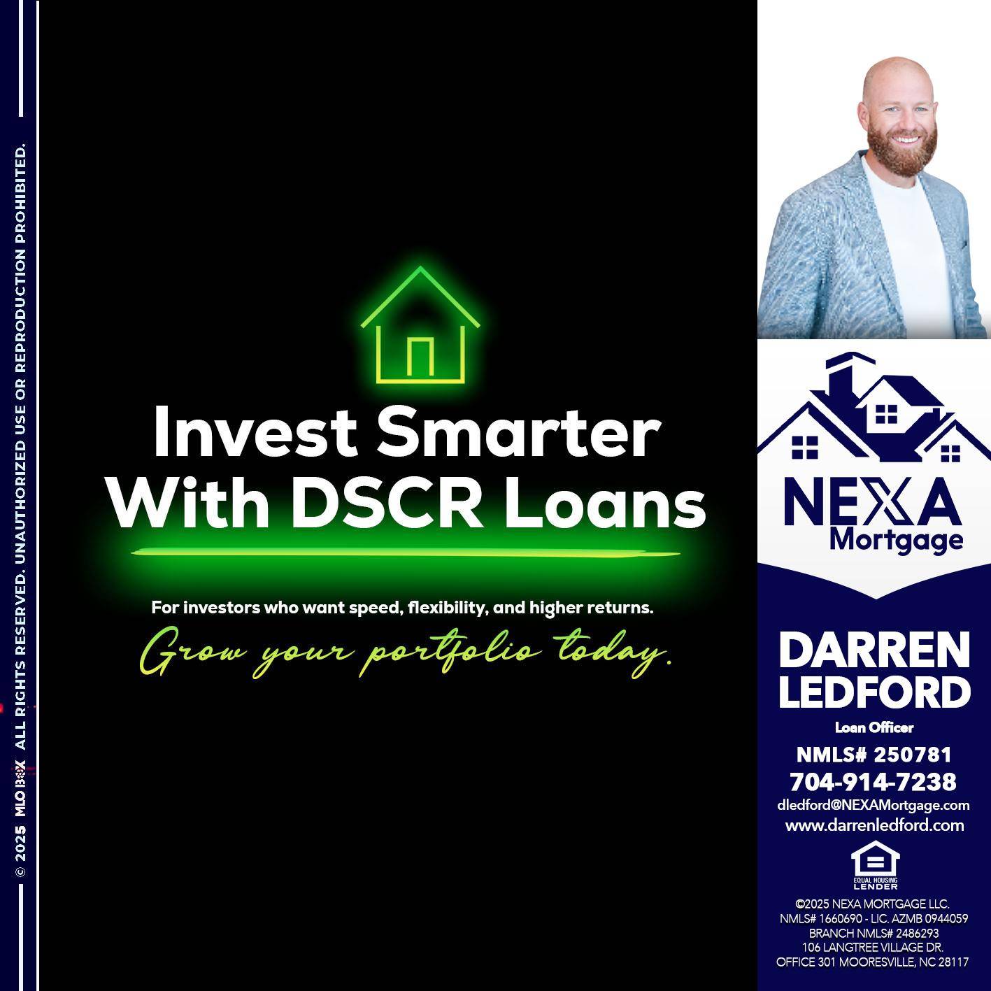 invest smarter - Darren Ledford -Loan Officer