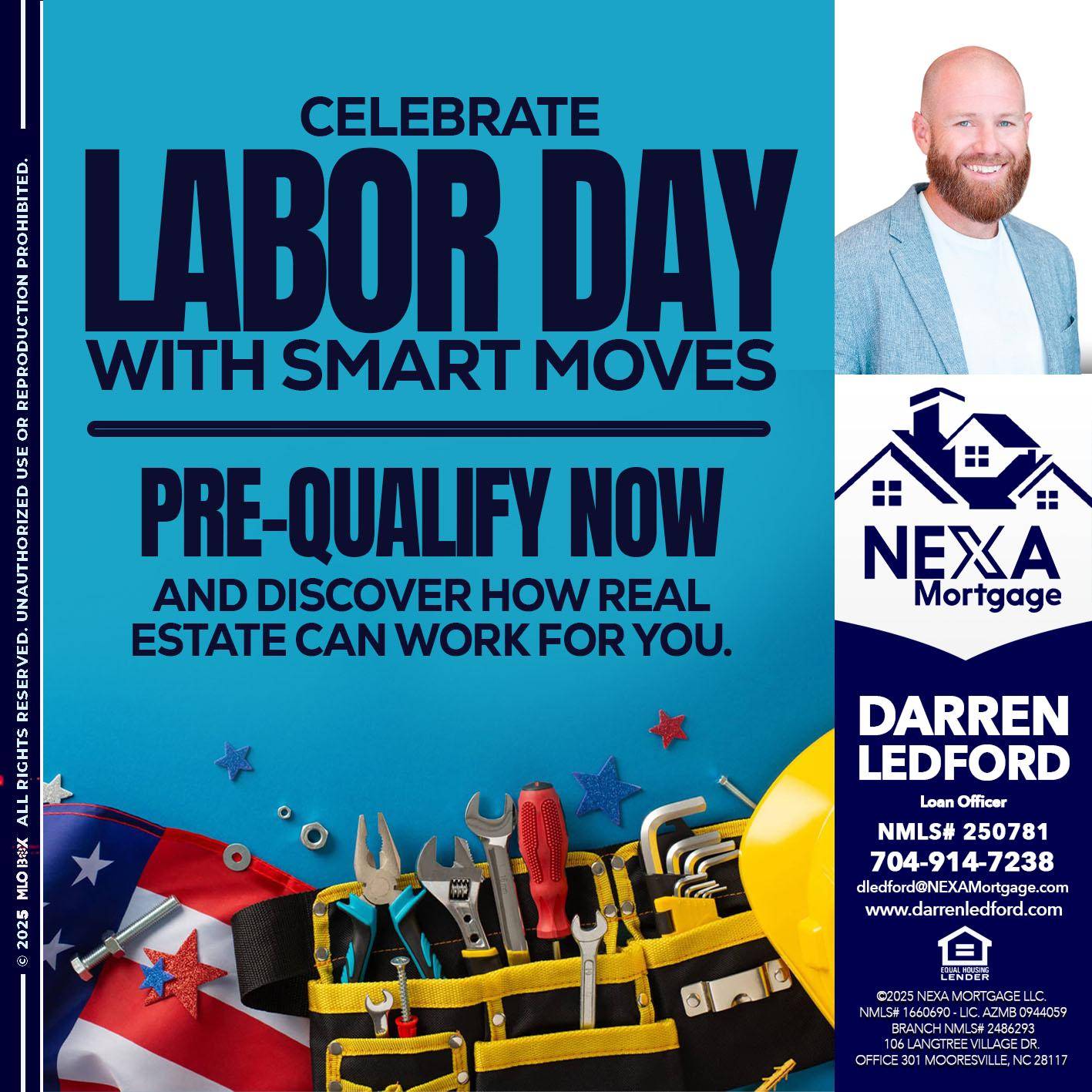 CELEBRATE LABOR DAY - Darren Ledford -Loan Officer