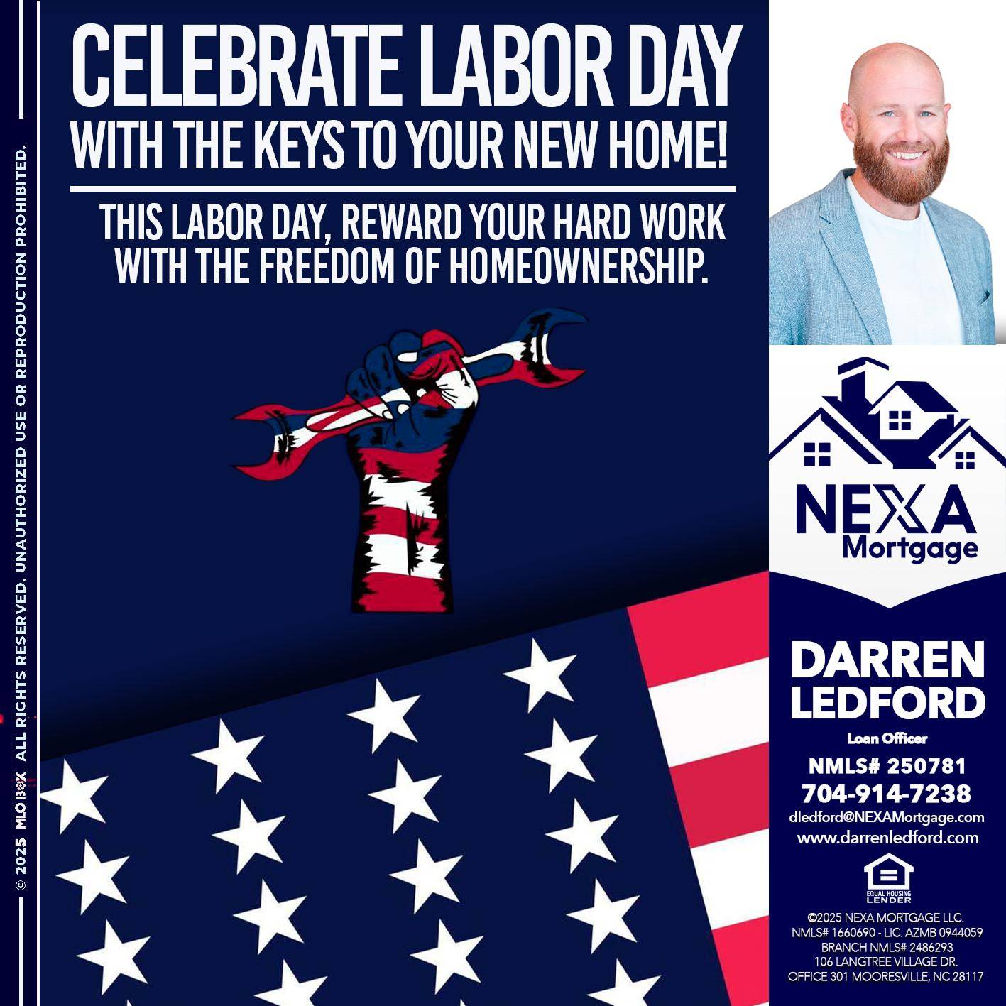 CELEBRATE LABOR DAY - Darren Ledford -Loan Officer