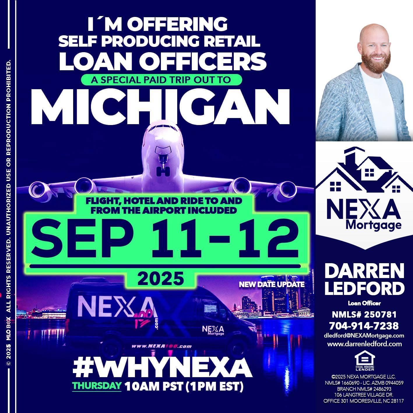 MICHIGAN TRIP - Darren Ledford -Loan Officer