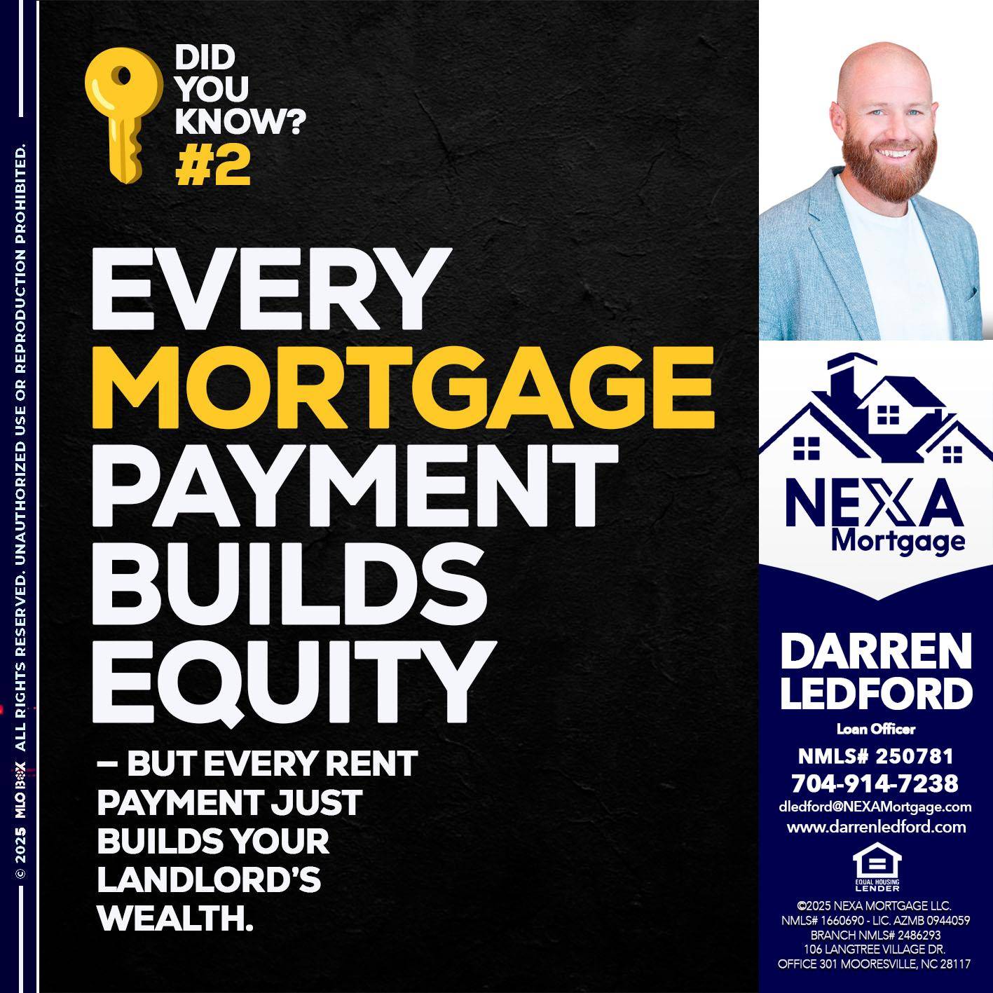 DID YOU KNOW? - Darren Ledford -Loan Officer