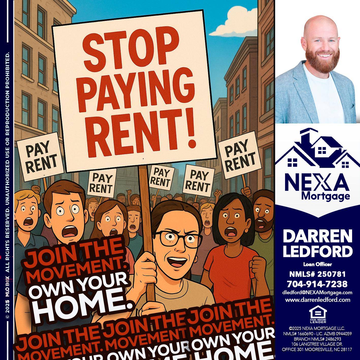 stop paying rent - Darren Ledford -Loan Officer