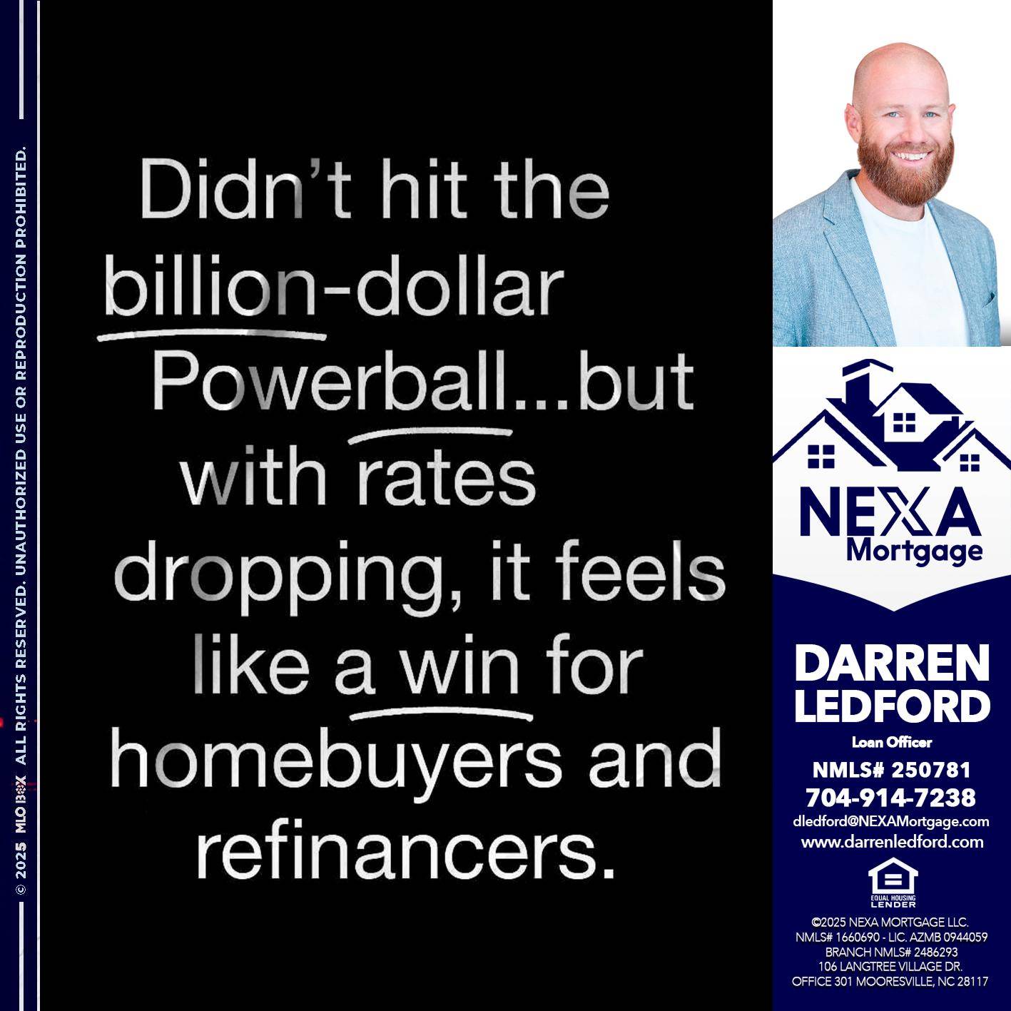 DIDNT HIT - Darren Ledford -Loan Officer