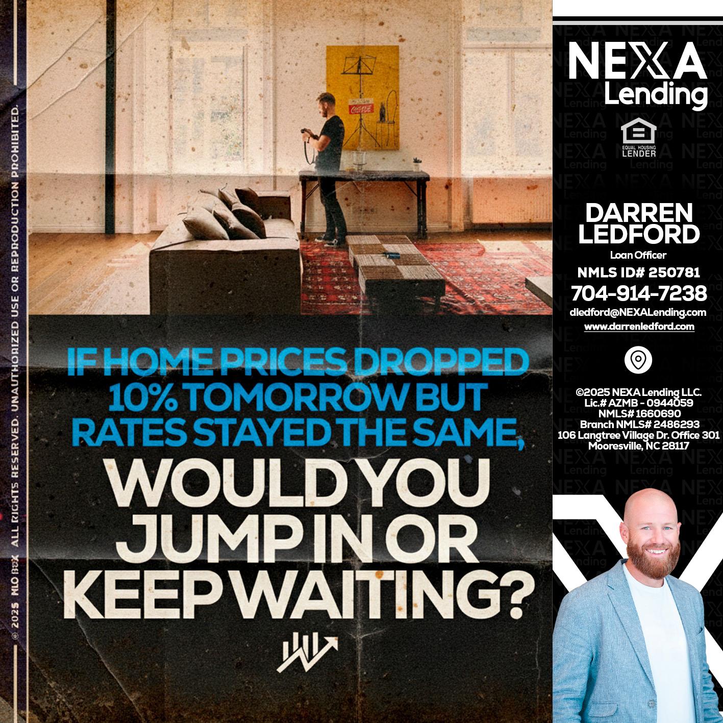 IF HOME PRICES - Darren Ledford -Loan Officer