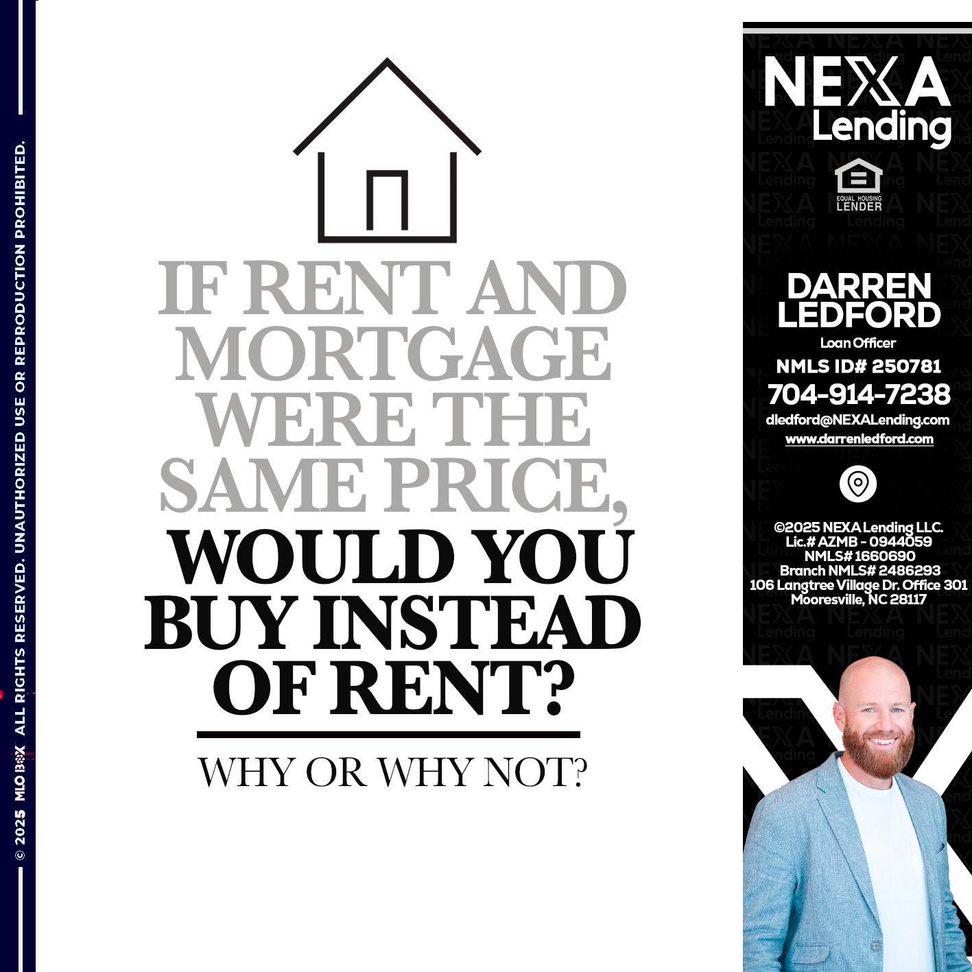 IF RENT - Darren Ledford -Loan Officer