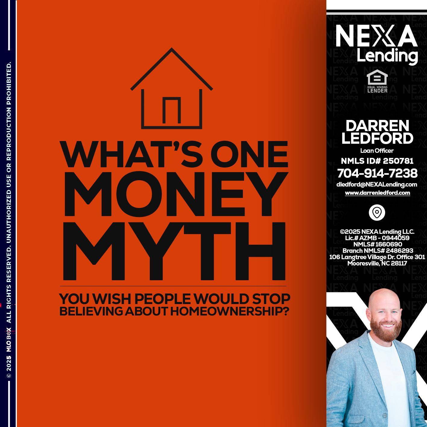 WHATS ONE - Darren Ledford -Loan Officer