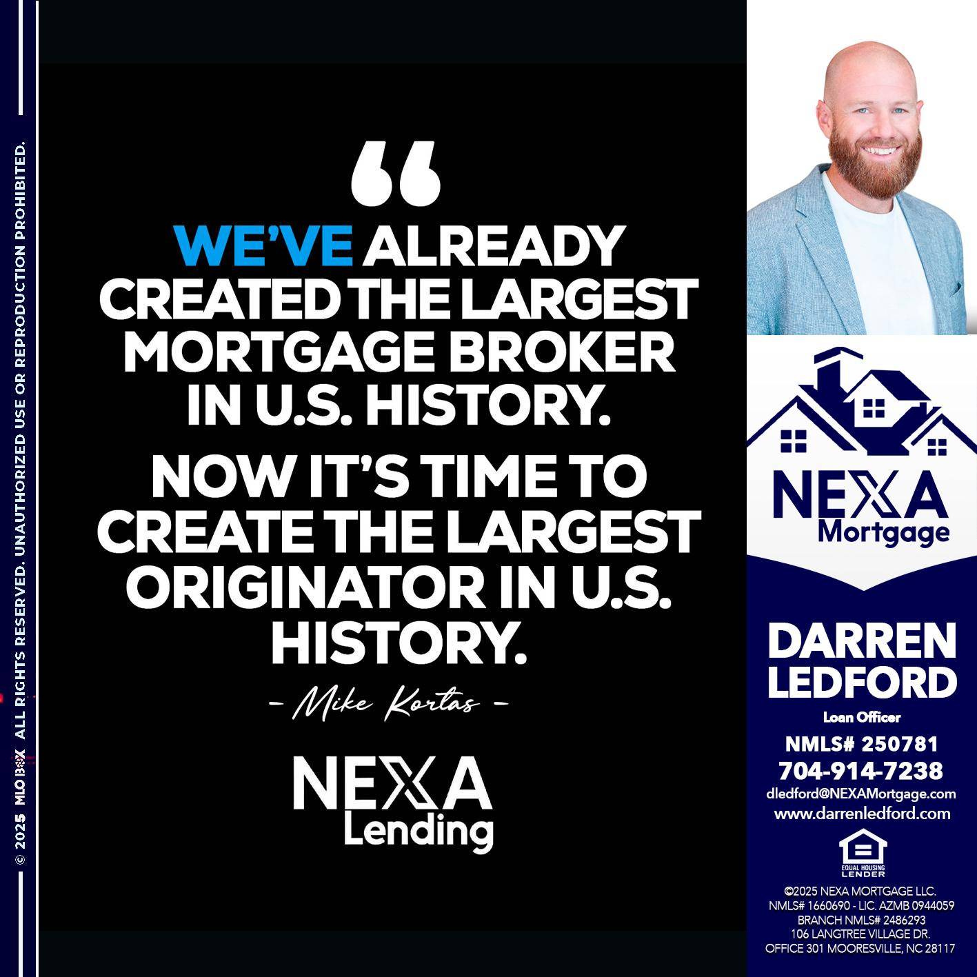 MIKE KORTAS - Darren Ledford -Loan Officer