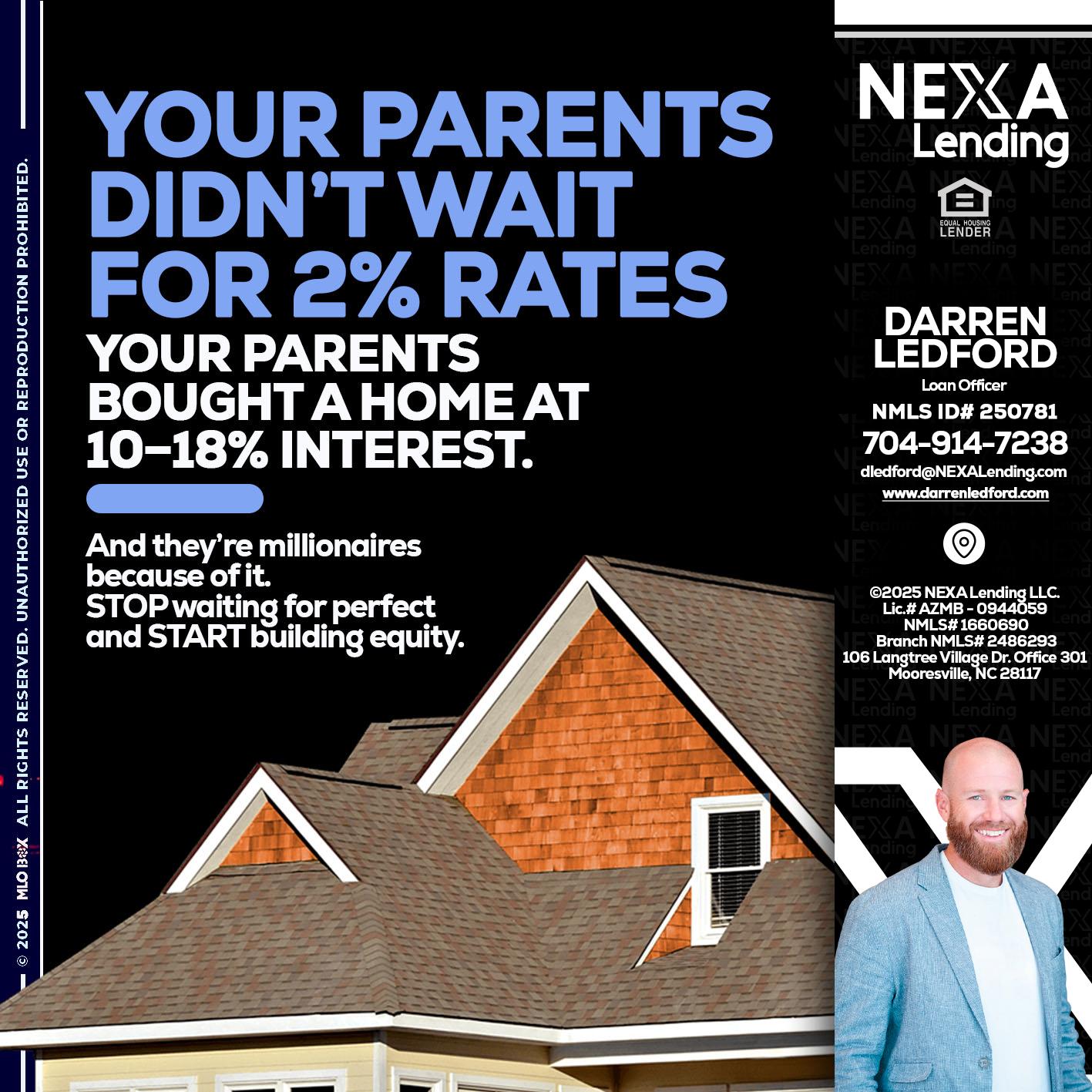 YOUR PARENTS - Darren Ledford -Loan Officer