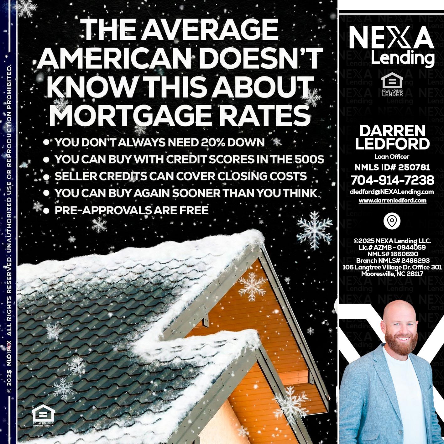 THE AVERAGE - Darren Ledford -Loan Officer