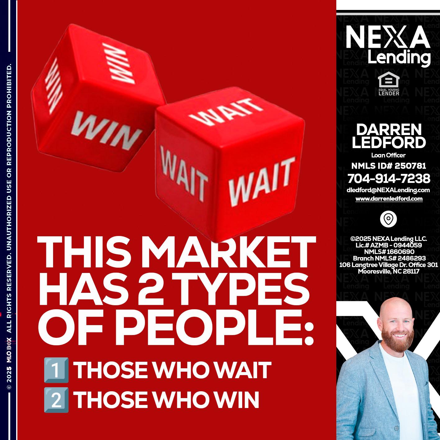 this market - Darren Ledford -Loan Officer