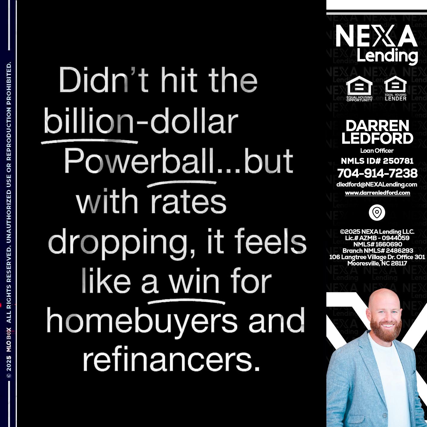 DIDNT HIT - Darren Ledford -Loan Officer