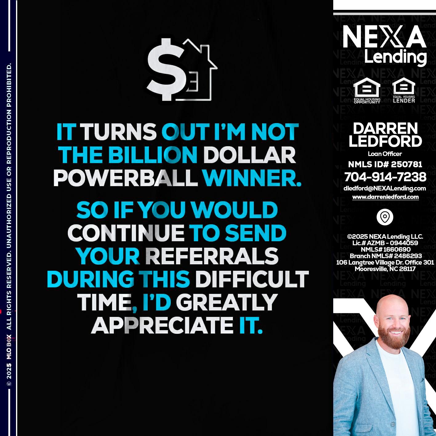 IT TURNS - Darren Ledford -Loan Officer