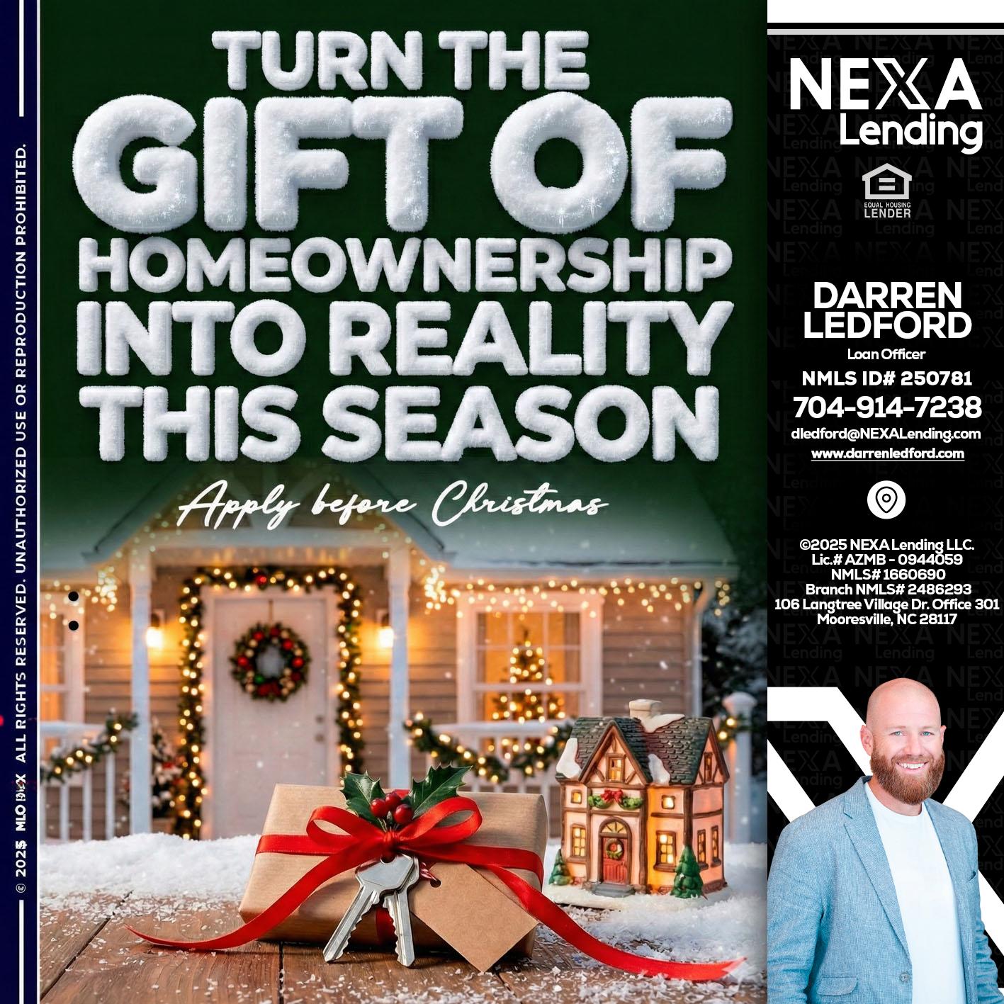 TURN GIFTS - Darren Ledford -Loan Officer