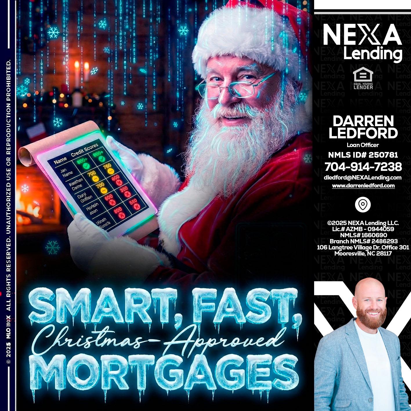 SMART, FAST - Darren Ledford -Loan Officer