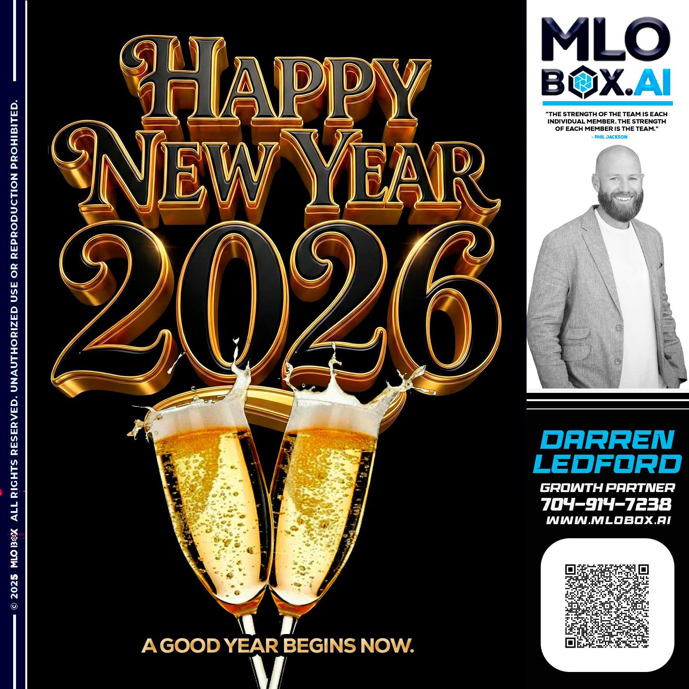 HAPPY NEW YEAR - Darren Ledford -Loan Officer
