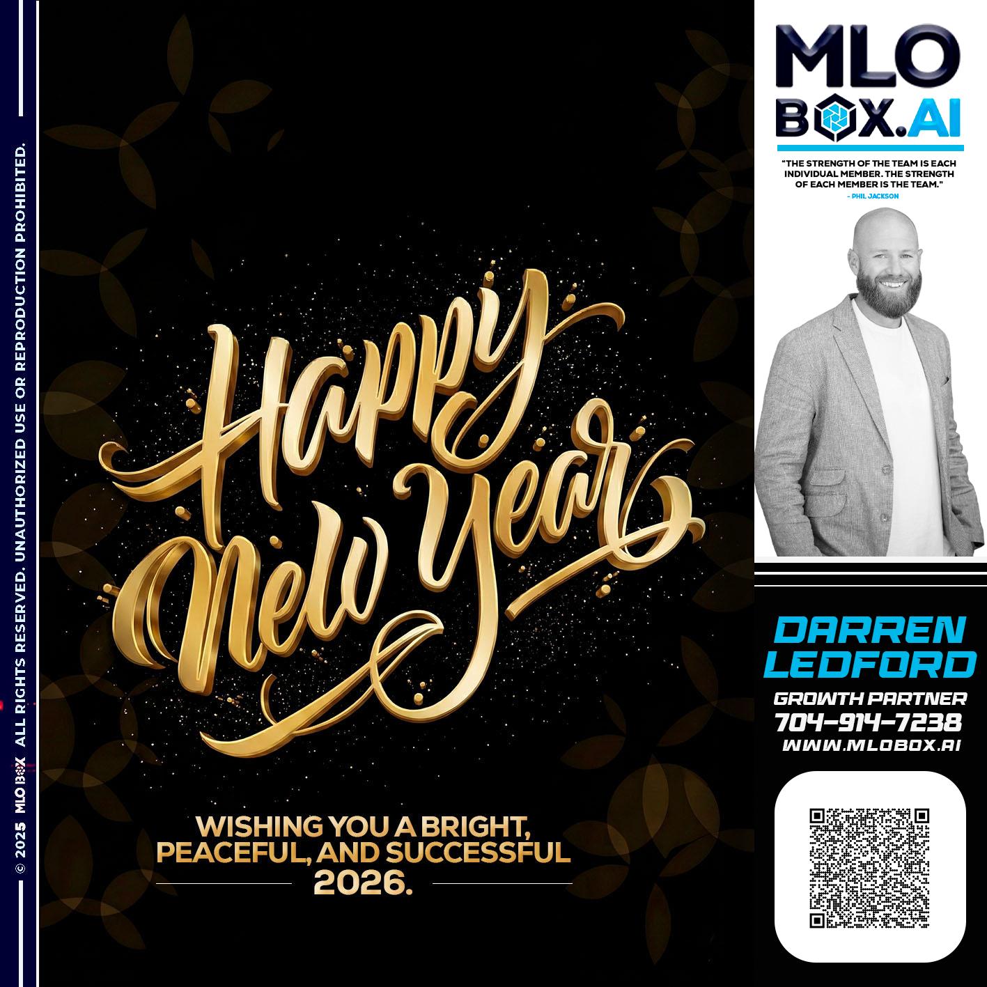 HAPPY NEW YEAR - Darren Ledford -Loan Officer