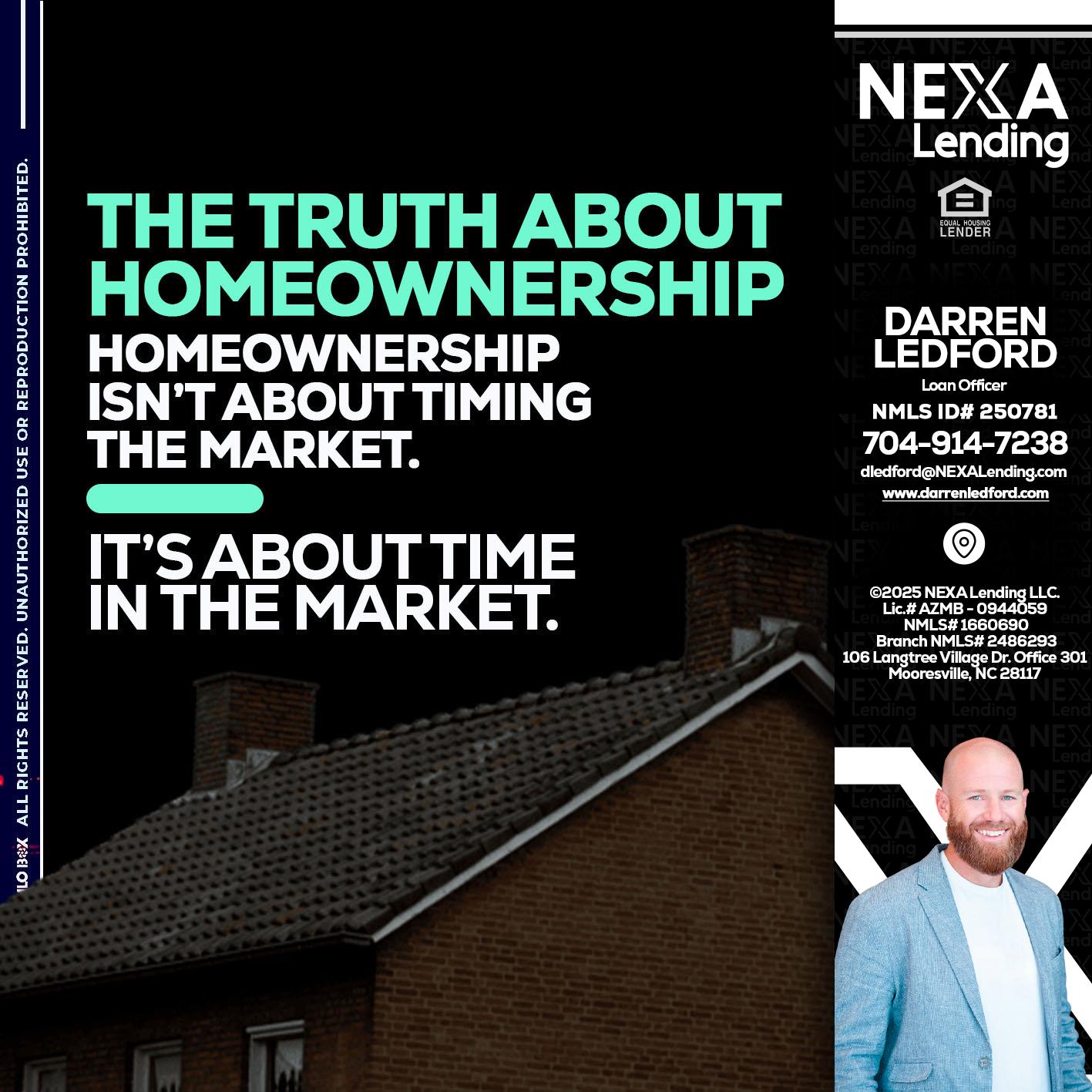 THE TRUTH ABOUT - Darren Ledford -Loan Officer