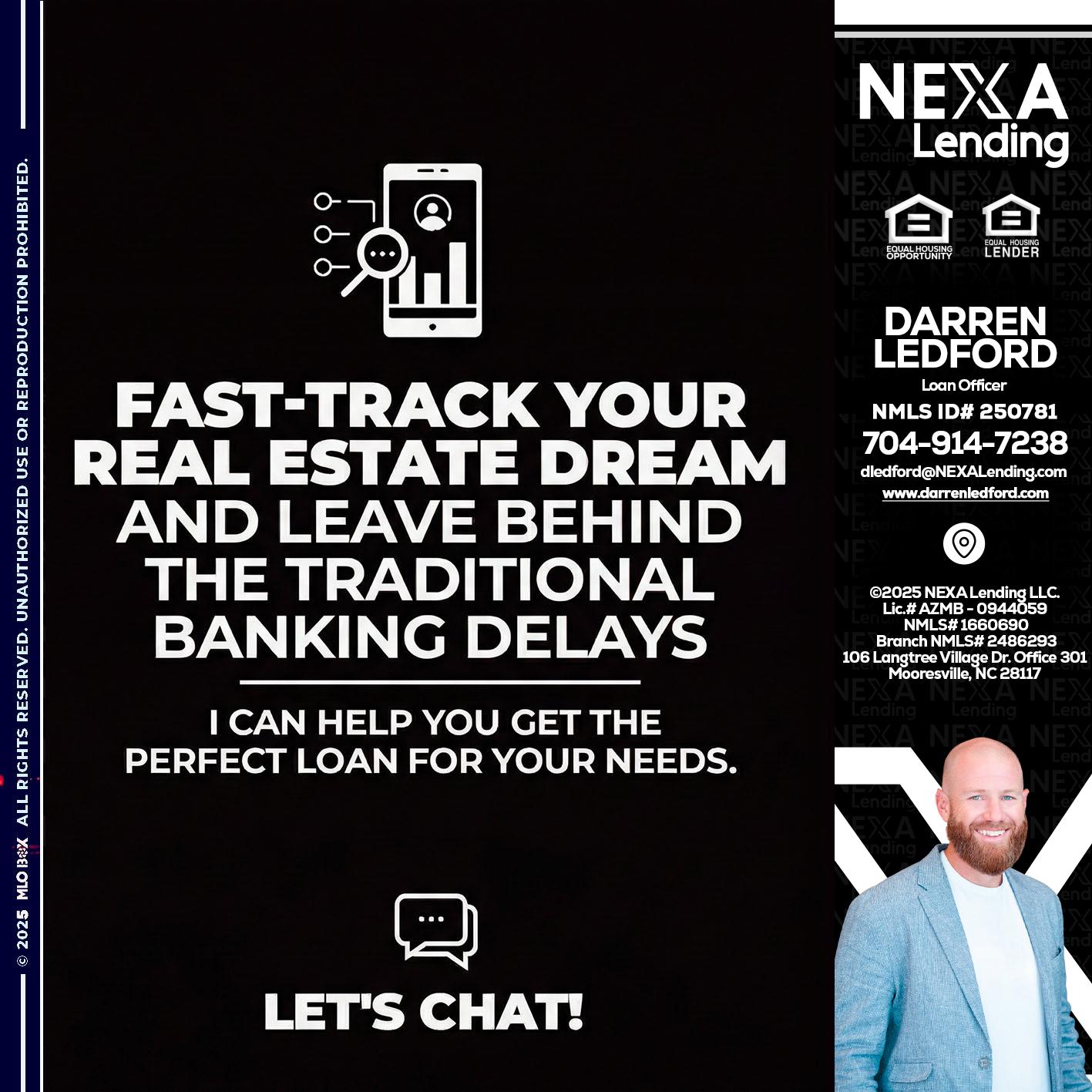 FAST TRACK - Darren Ledford -Loan Officer