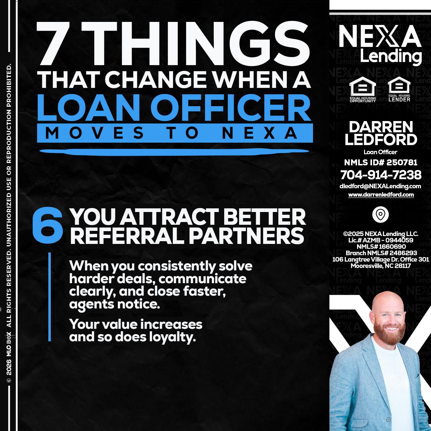 7 THINGS (6) - Darren Ledford -Loan Officer