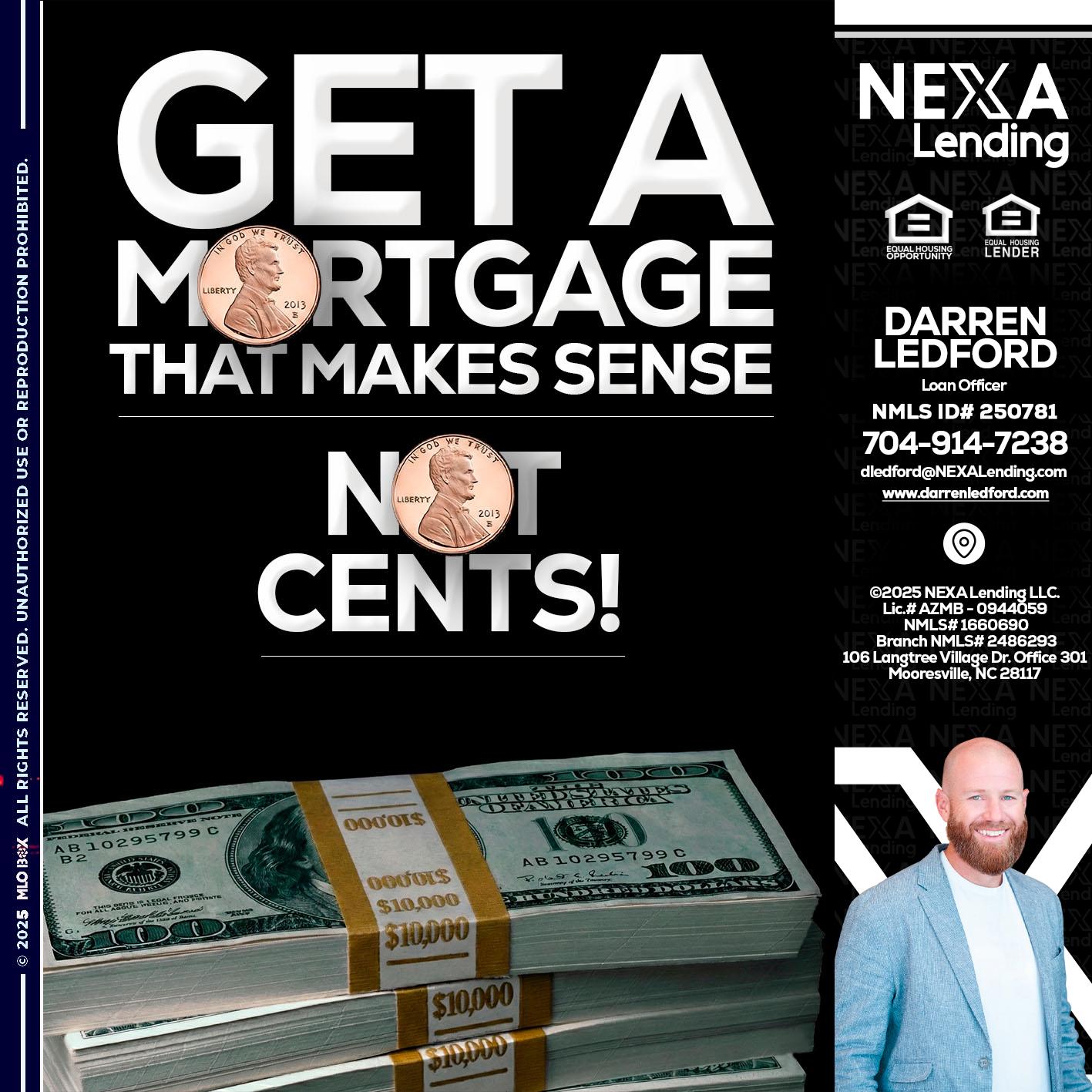 get a mortgage - Darren Ledford -Loan Officer