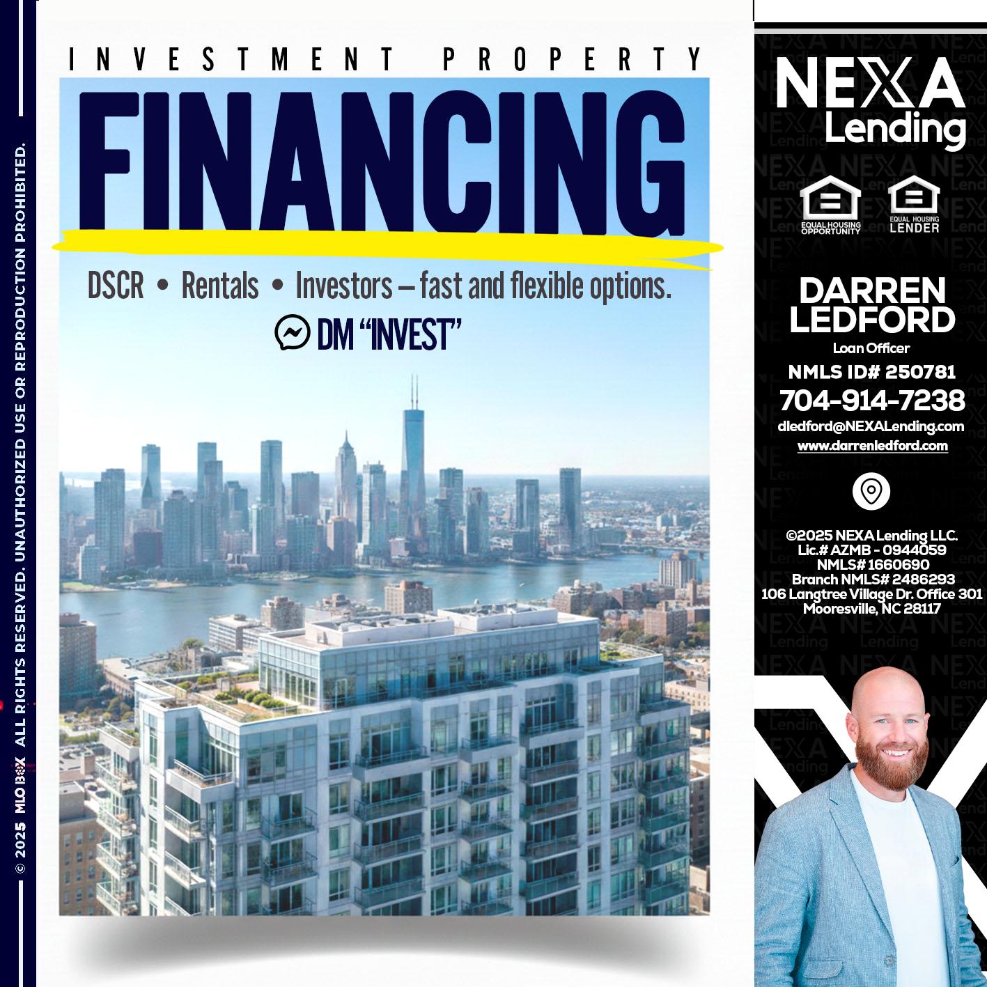 FINANCING - Darren Ledford -Loan Officer