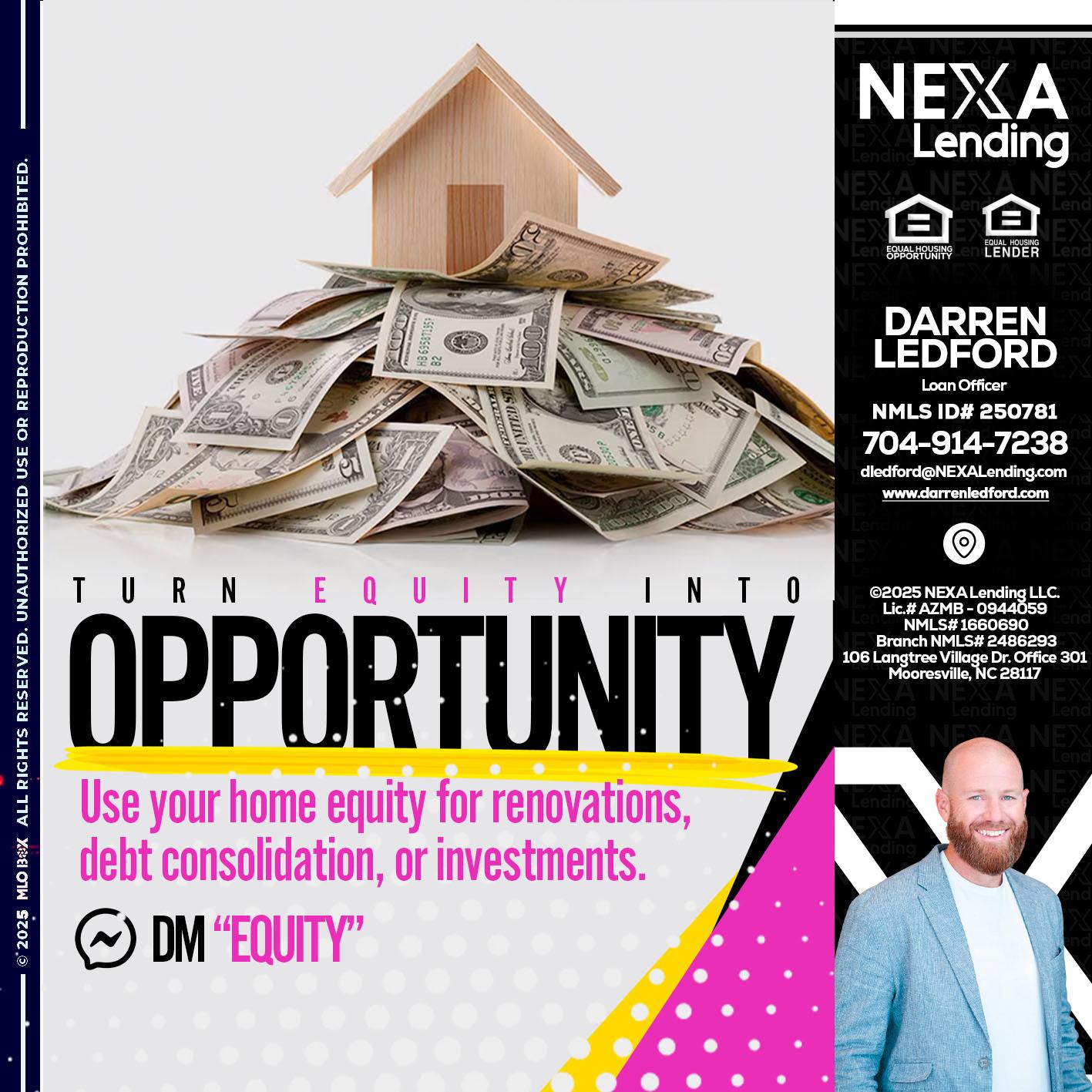 opportunity - Darren Ledford -Loan Officer