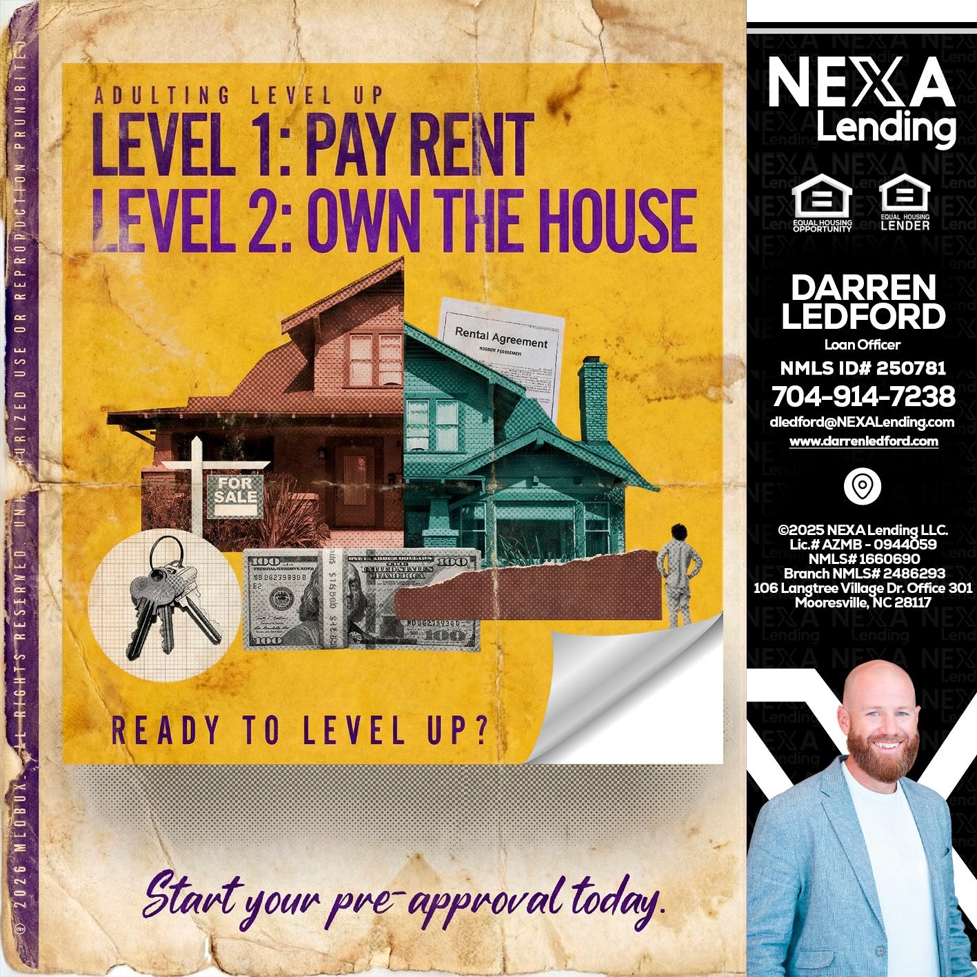 LEVEL 1 - Darren Ledford -Loan Officer
