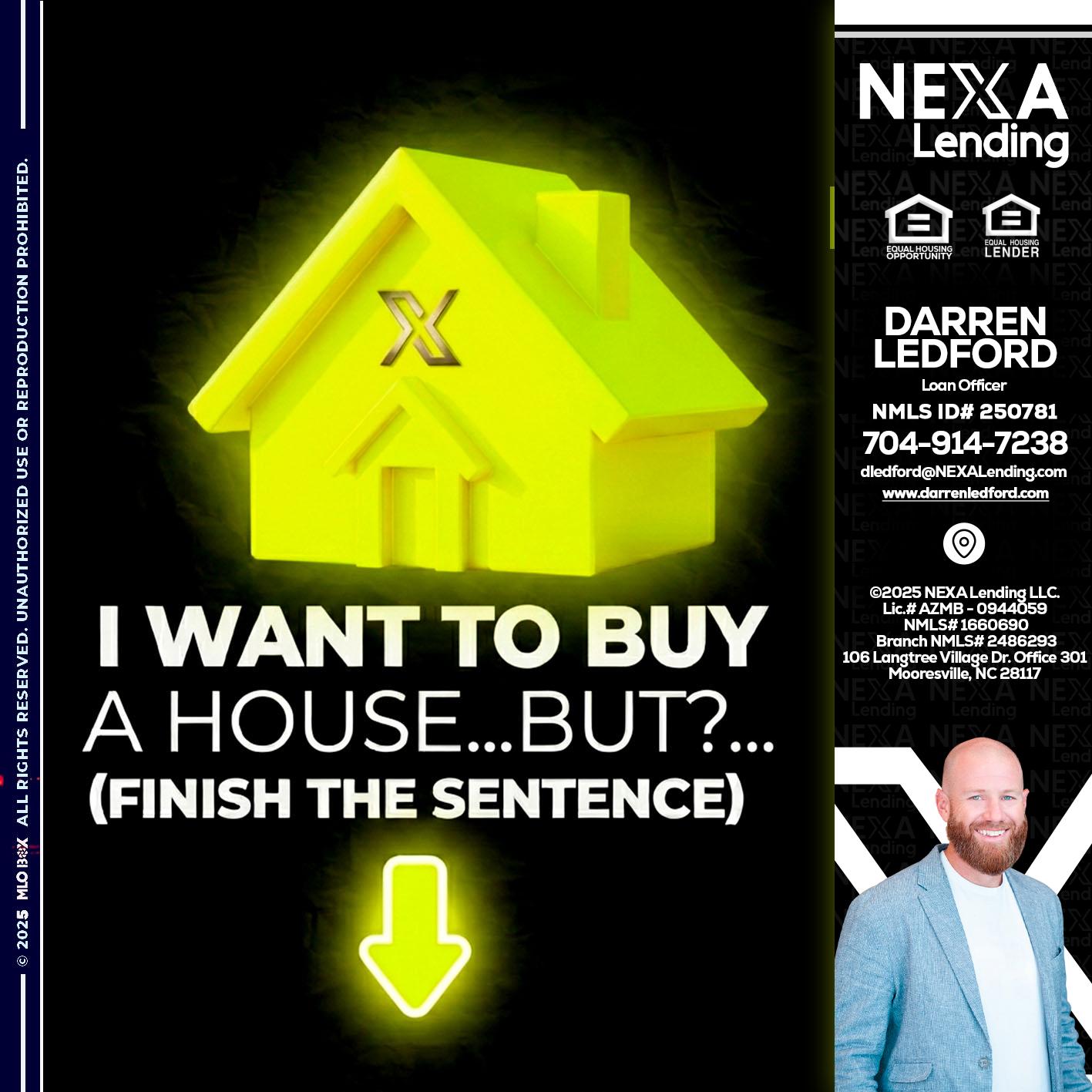 i want to buy - Darren Ledford -Loan Officer