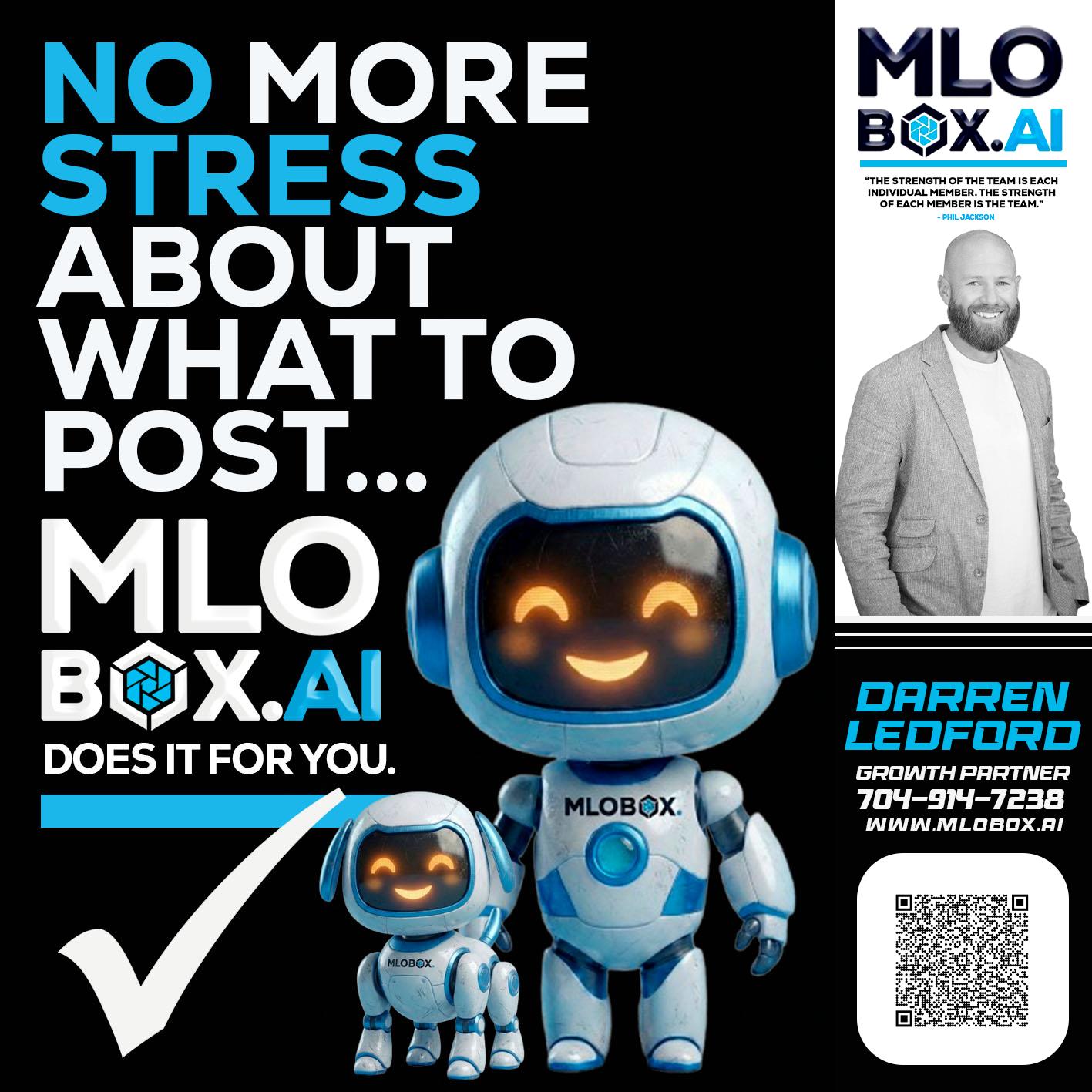NO MORE STRESS - Darren Ledford -Loan Officer