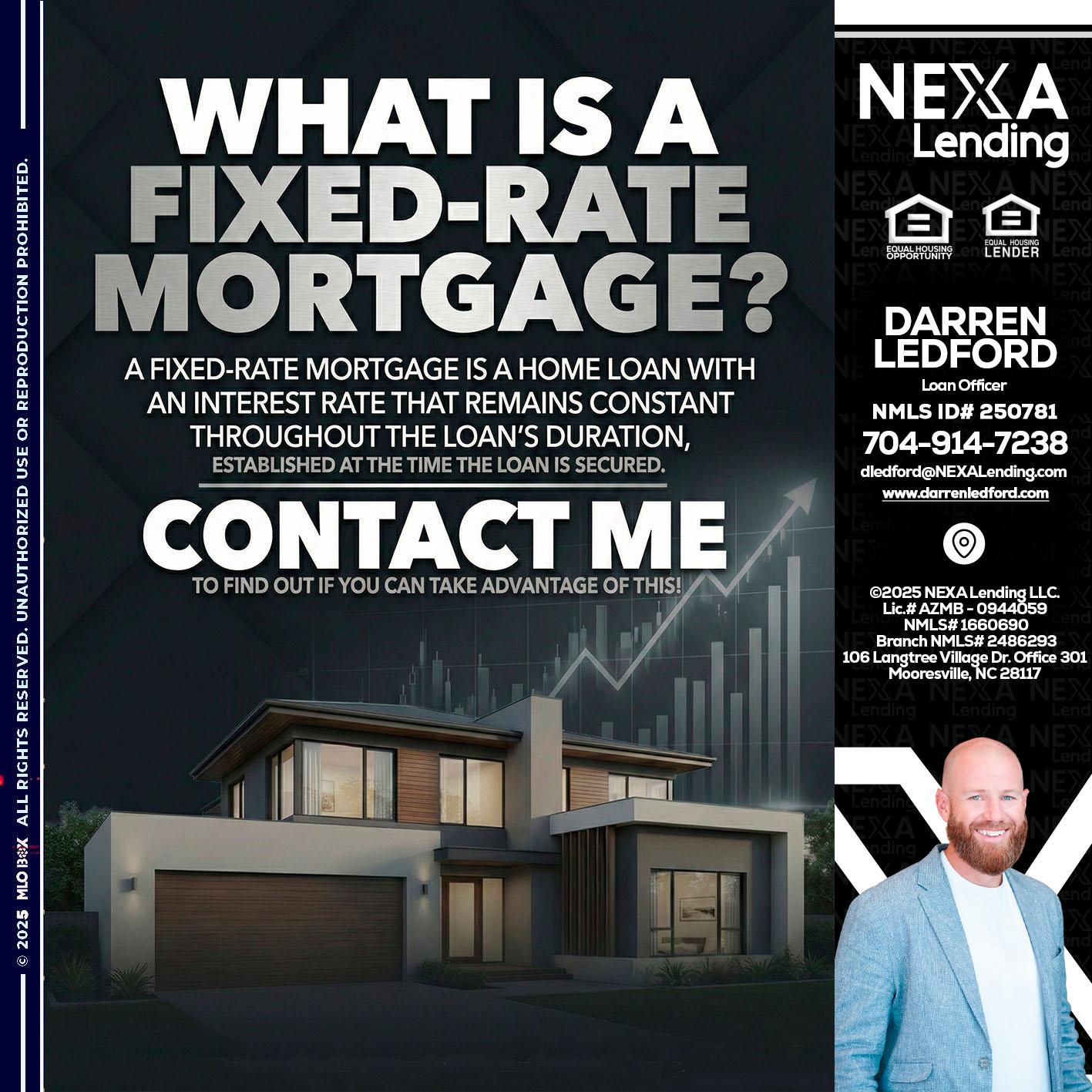 WHAT IS A - Darren Ledford -Loan Officer