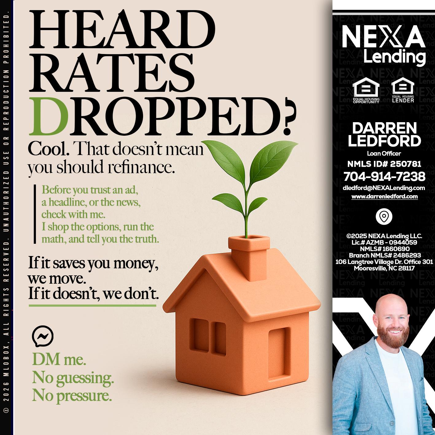 HEARD RATES - Darren Ledford -Loan Officer