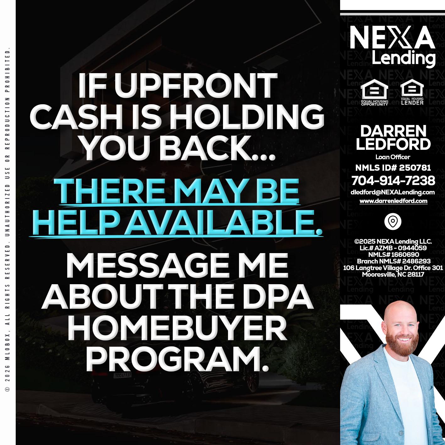 IF UPFRONT - Darren Ledford -Loan Officer