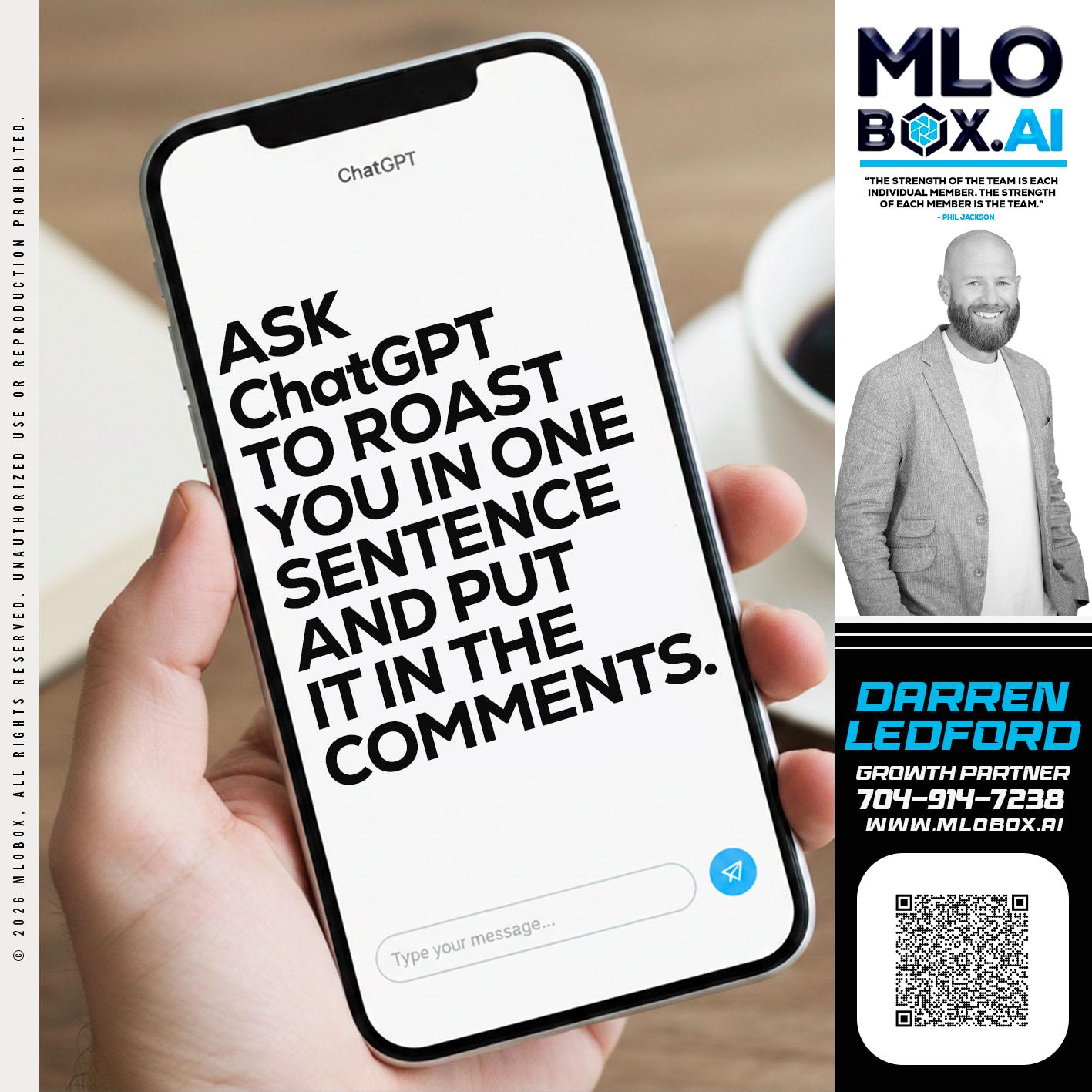 ASK CHAT GPT - Darren Ledford -Loan Officer