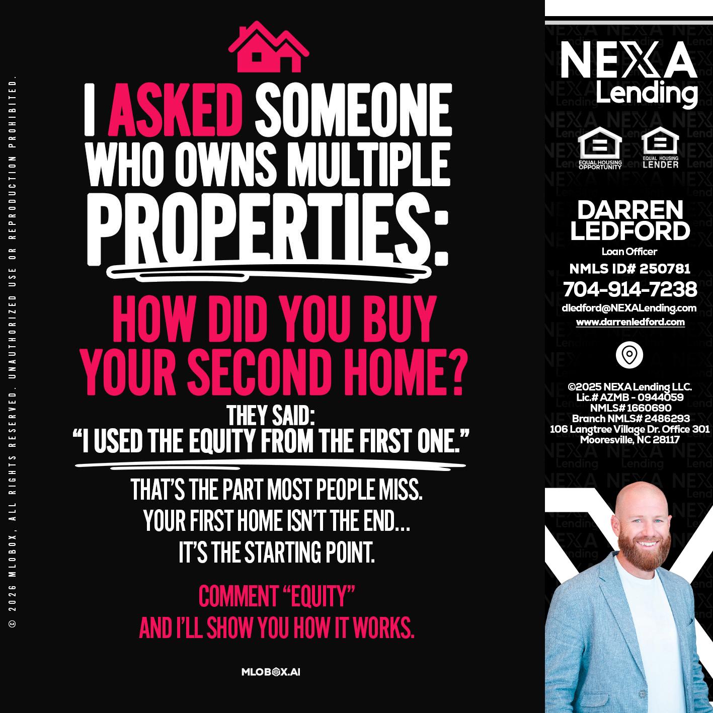 I ASKED SOMEONE - Darren Ledford -Loan Officer