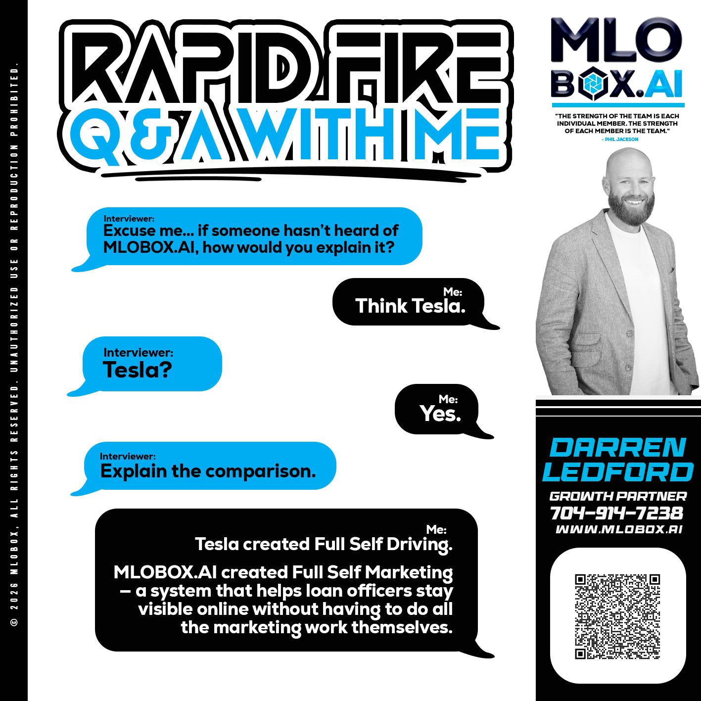 RAPID FIRE Q&A - Darren Ledford -Loan Officer