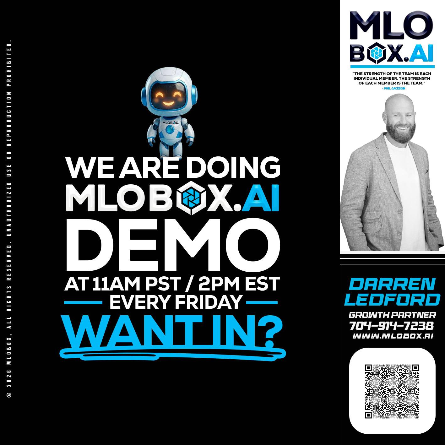 WE ARE DOING - Darren Ledford -Loan Officer