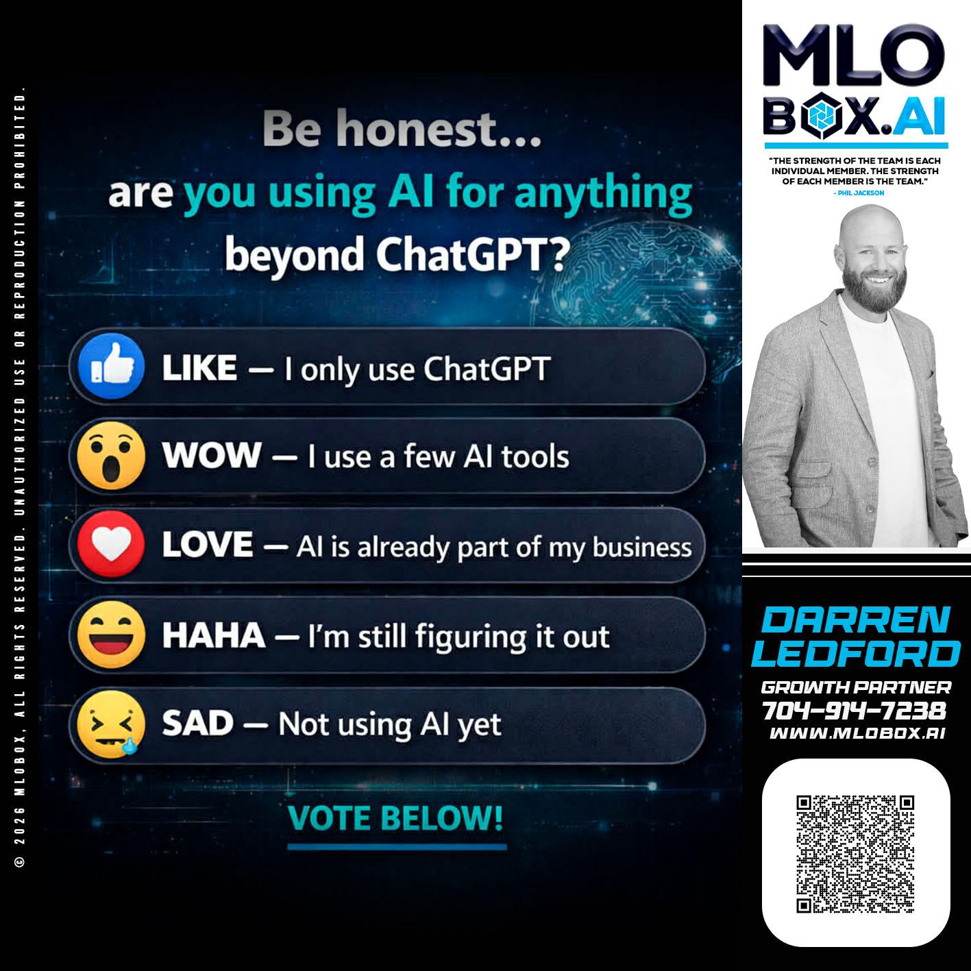 BE HONEST - Darren Ledford -Loan Officer