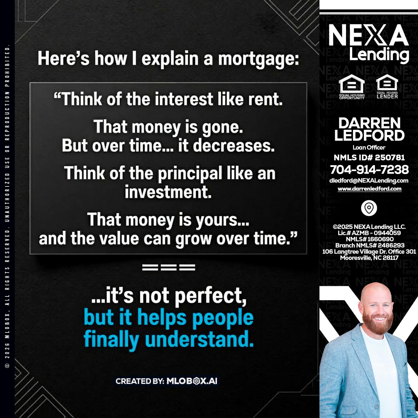 HERES NOW - Darren Ledford -Loan Officer