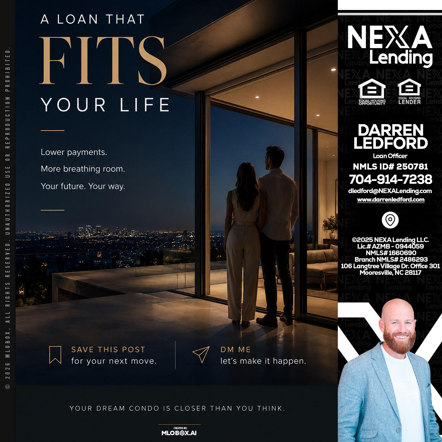 LOANS THAT FIT - Darren Ledford -Loan Officer
