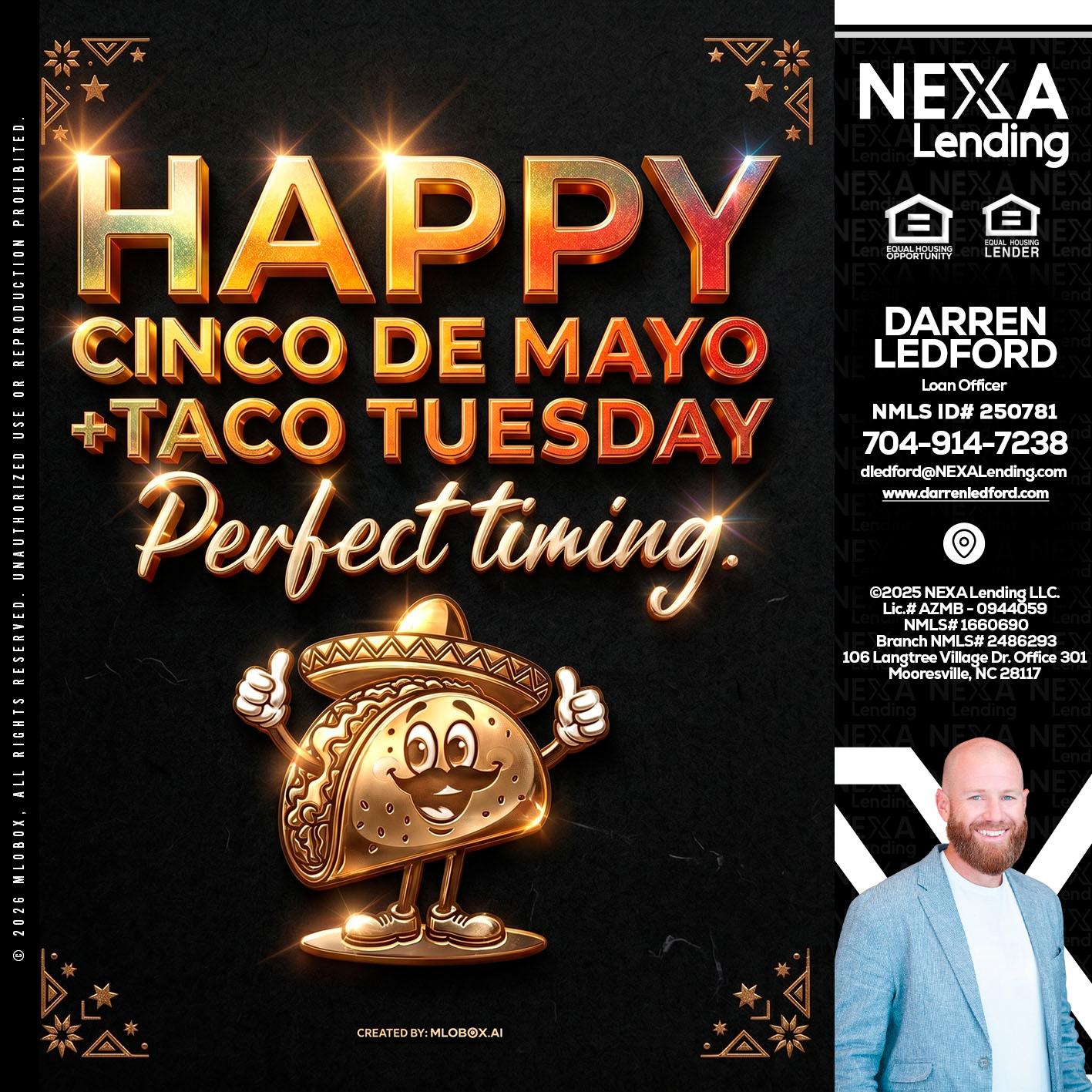 happy 5 de mayo - Darren Ledford -Loan Officer