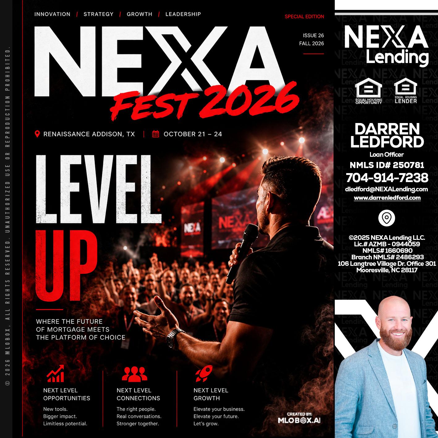 NEXA FEST 2026 - Darren Ledford -Loan Officer