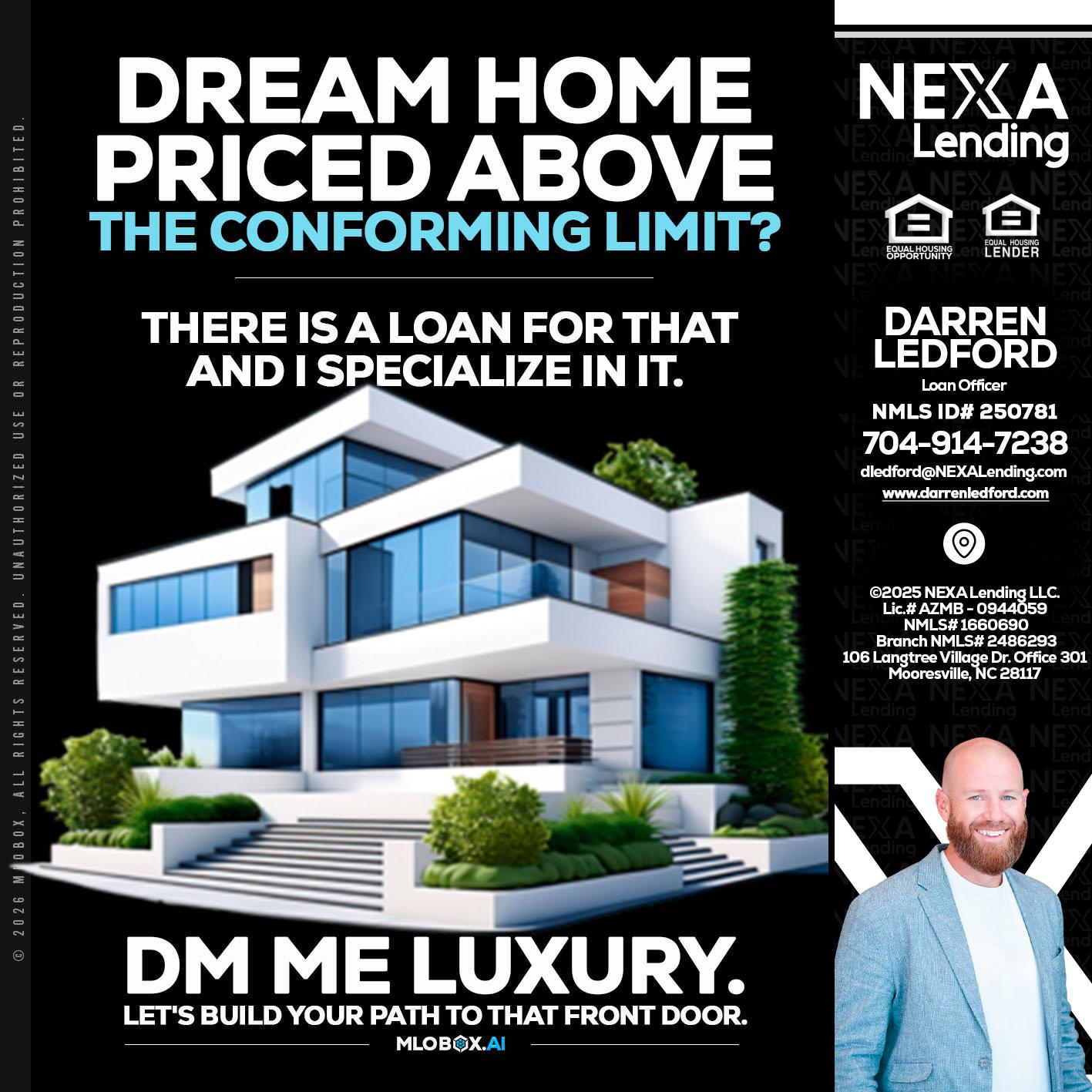 DREAM HOME - Darren Ledford -Loan Officer
