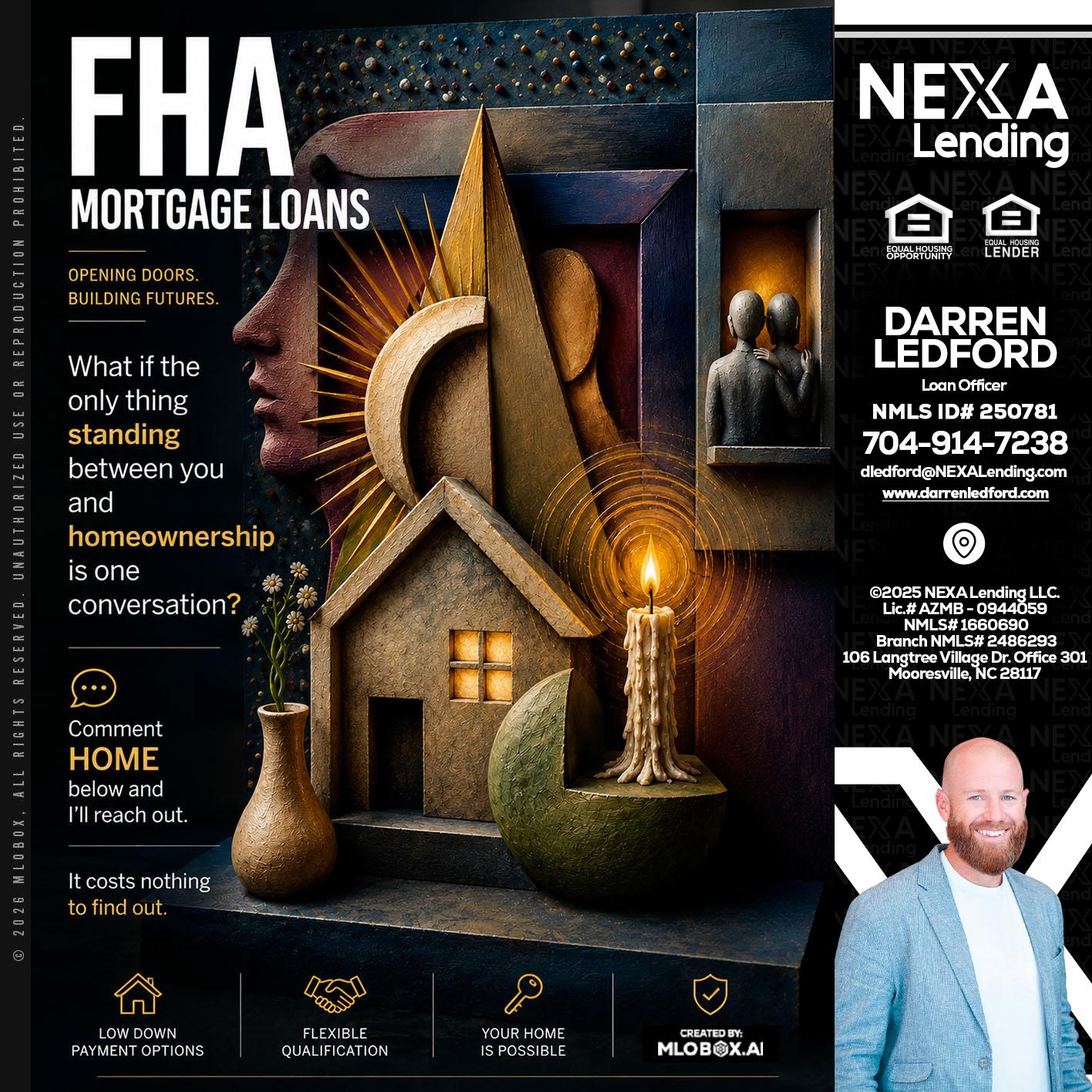 FHA - Darren Ledford -Loan Officer