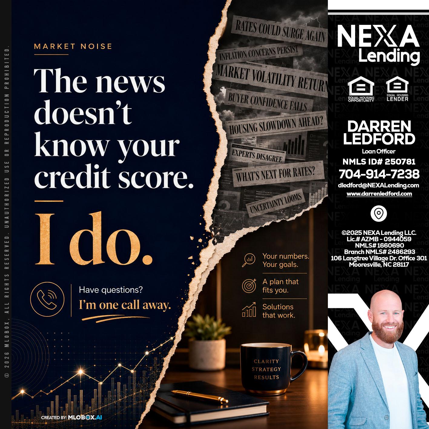 MARKET NOISE - Darren Ledford -Loan Officer