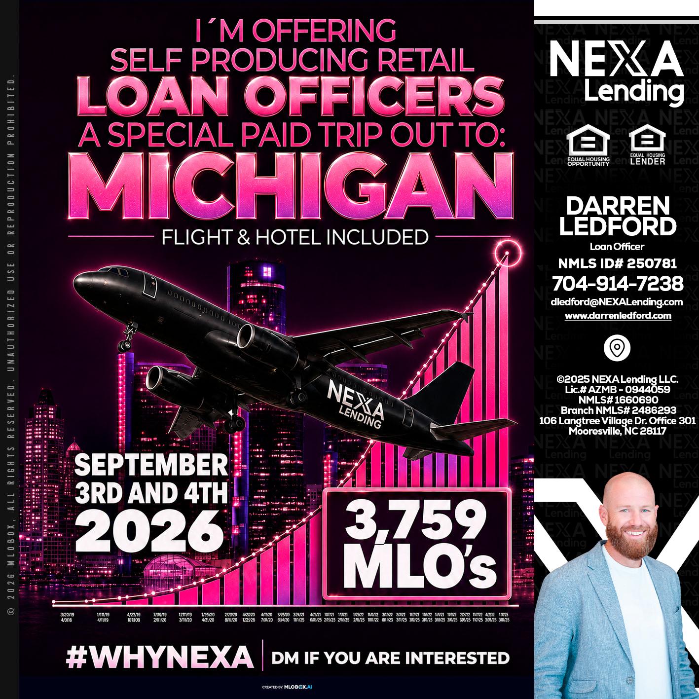 MICHIGAN TRIP - Darren Ledford -Loan Officer